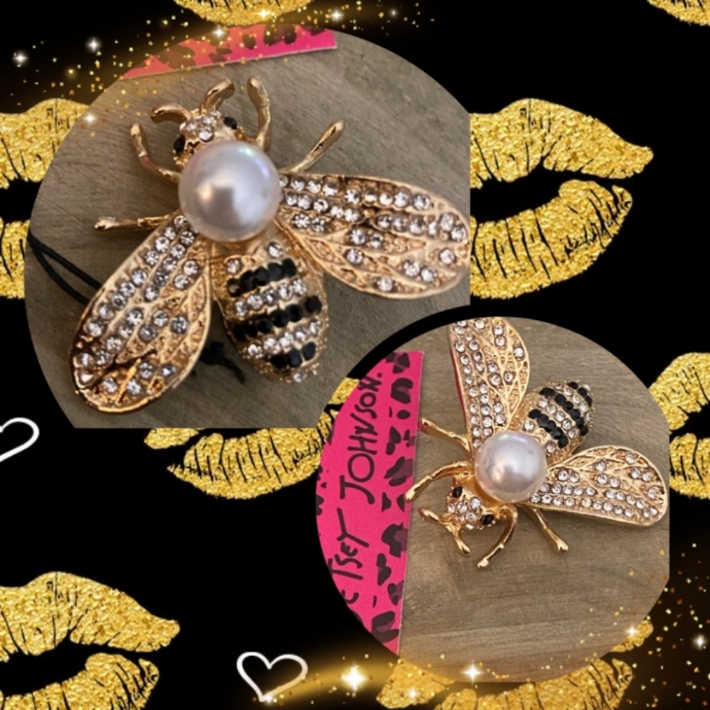 Betsey Johnson Bee Brooch
